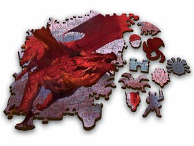 PUZZLE BOIS (500 PIECES) - RED DRAGON