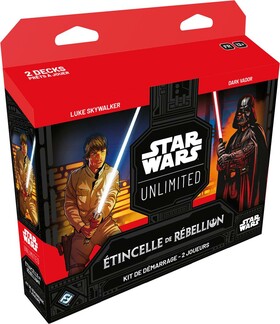 STAR WARS UNLIMITED - ETINCELLE DE REBELLION - KIT DE DEMARRAGE 2 JOUEURS