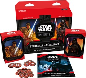 STAR WARS UNLIMITED - ETINCELLE DE REBELLION - KIT DE DEMARRAGE 2 JOUEURS